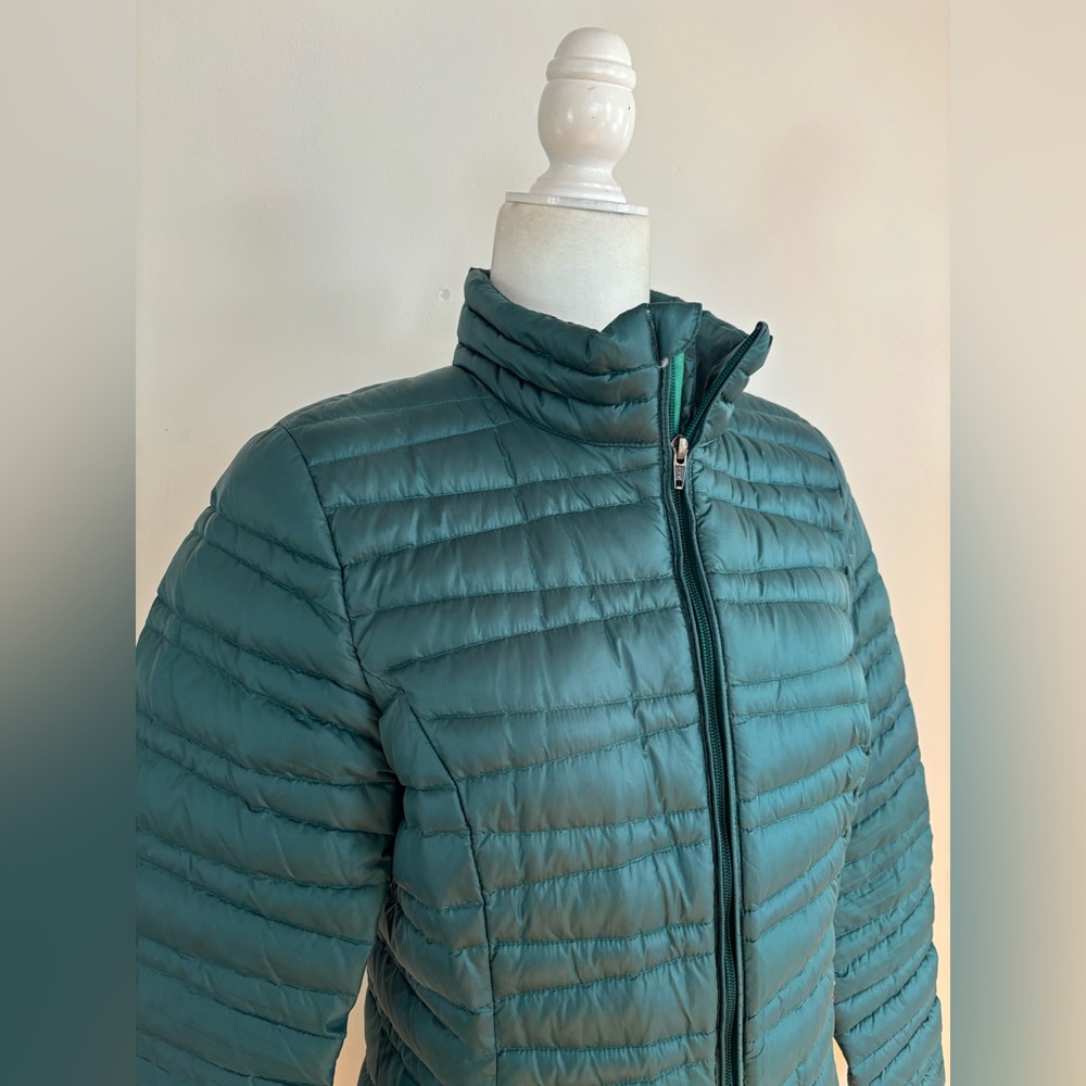 Patagonia Fiona Parka  Green 600-fill-power down insulation women’s M - Picture 4 of 10